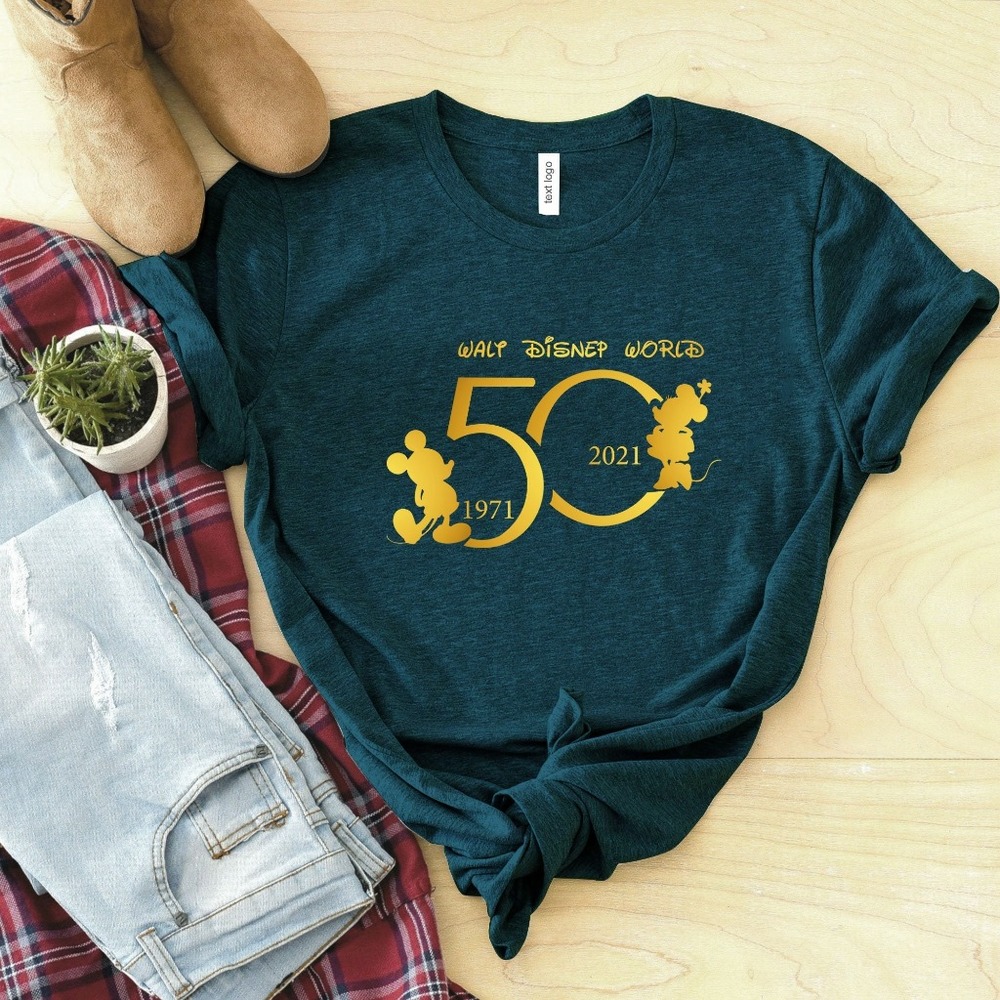 50th Anniversary Shirt, Disney Shirt, 50th Anniversary Celebrating Matching Tee